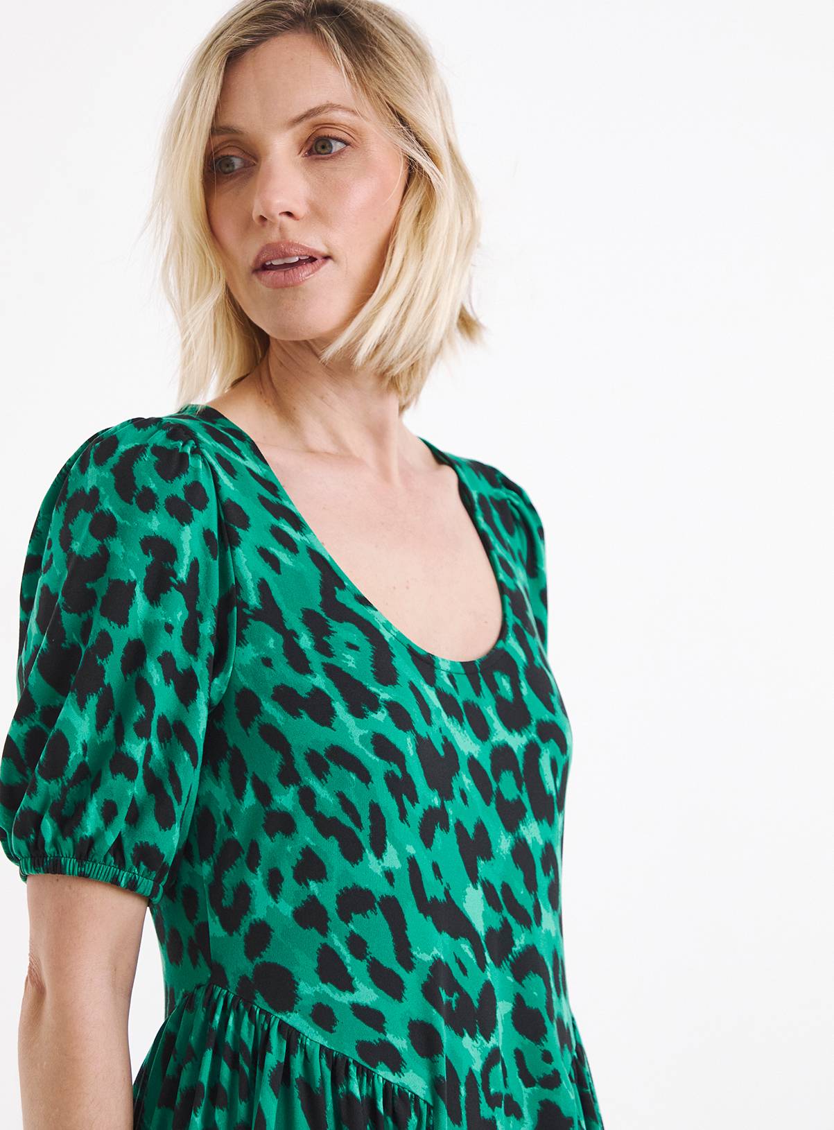 JD WILLIAMS Soft Touch Waist Detail Midaxi Dress 22 - Image 4